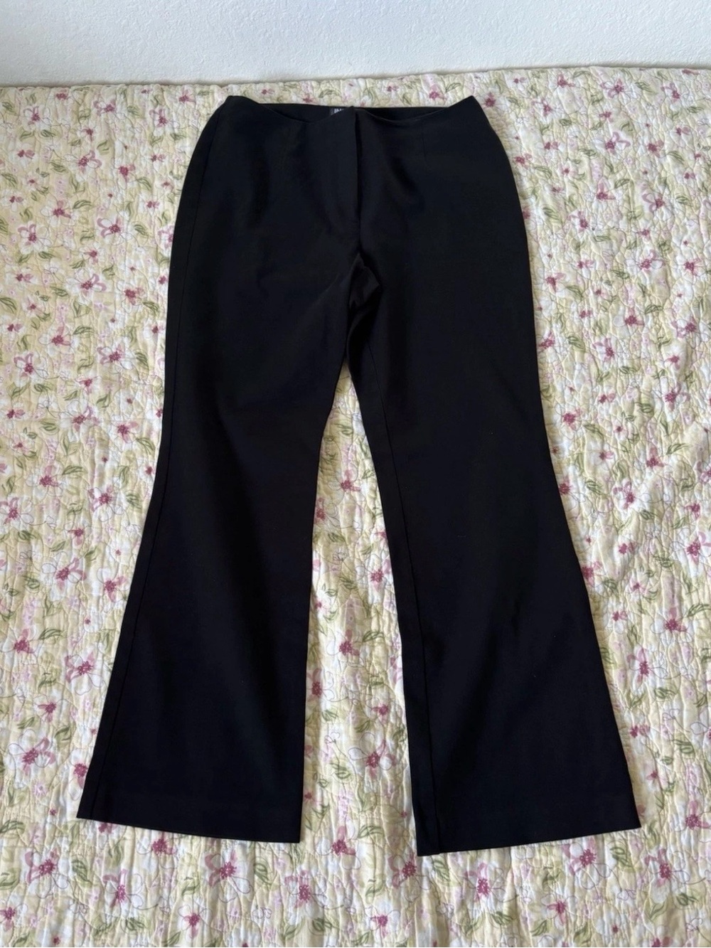 INC International Concepts 10P Black
Stretch Cotton Flared Pants Petite Size 10
